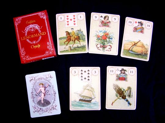 Oracle Lenormand doré