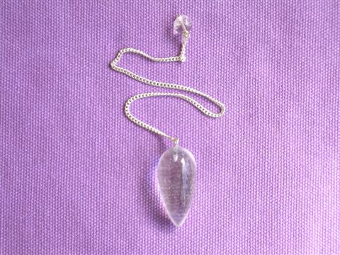 Pendule Goutte En Cristal 