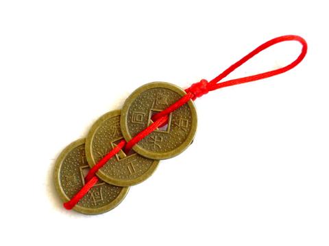 3 Pièces Chinoises Porte-Bonheur